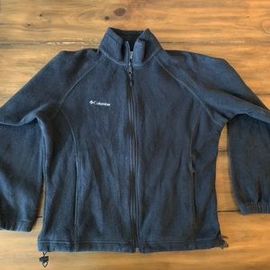 Columbia black fleece jacket